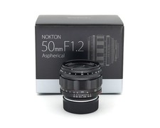 Voigtländer Nokton 50mm 1.2 II VM ASPH. für Leica M Ausstellungsstück #**