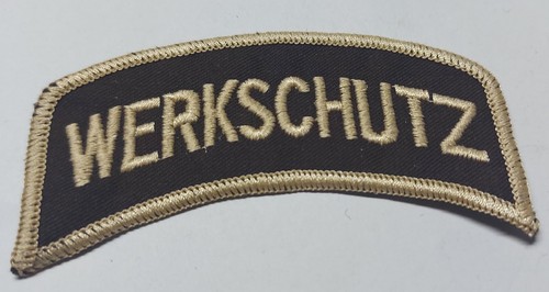 Aufnäher patches werkschutz - patches,