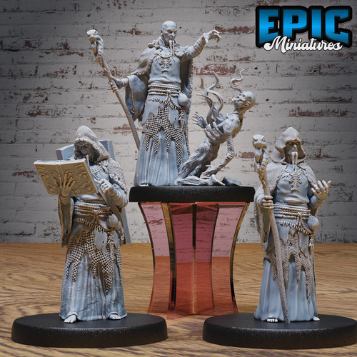 Miniature necronomicon - d&d,