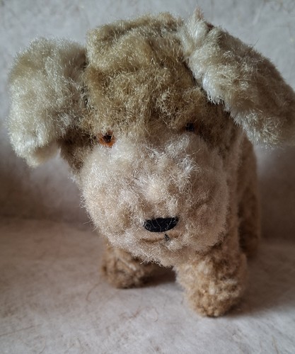 Ddr plüschtier hund stehend - ddr,