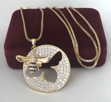 Luxus Biene Halskette