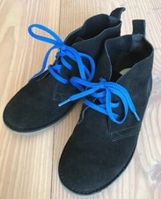 Lands End Schuhe Desert Boots Schnürer Wildleder Trachten Krepp Gr. 32 Top Neuw.