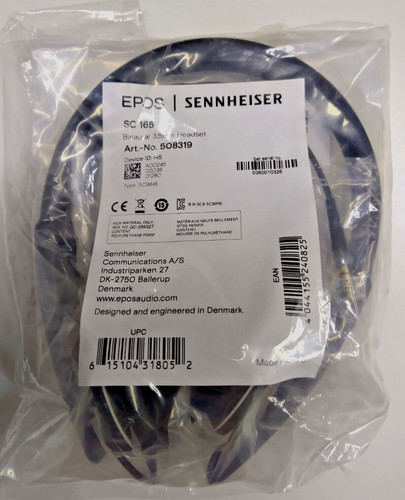 Sennheiser epos 165 - epos, sc