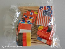 100 Stück Flaggenpicker