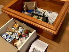 Puppenstube Sammlerstück - Reutter Setzkasten Küche, m. Porzellan  