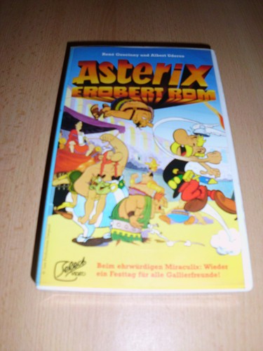 Vhs videokassette asterix - vhs,