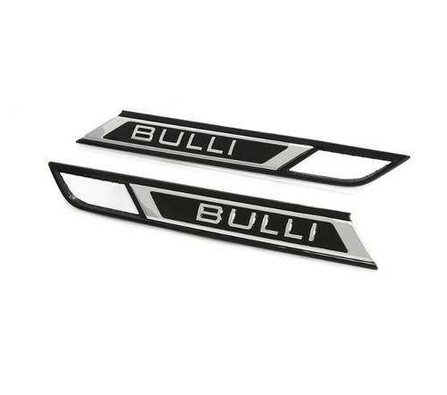 Bulli schriftzug set - schriftzug, chrome