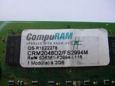 Samsung Ram Baustein 2GB 2Rx8 PC2-6400U-666-12-E3