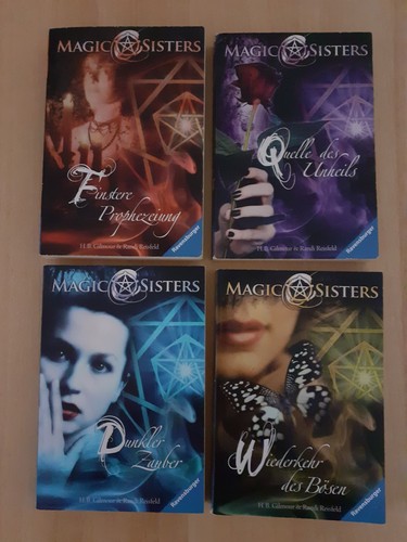 Bücher magie hexerei - 4x,
