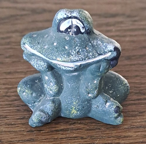 Deko figur keramik frosch - deko,
