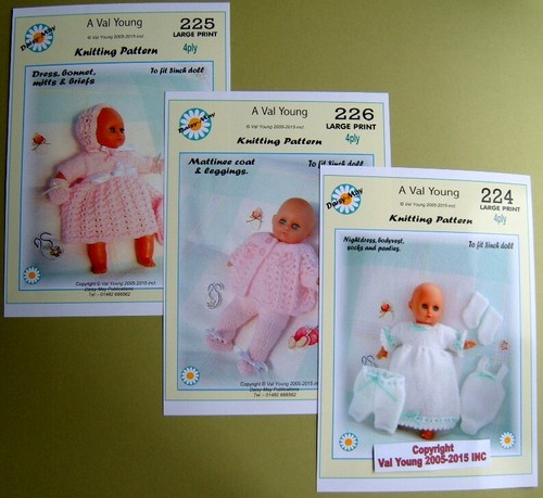 Puppen strickmuster 224 - puppen,