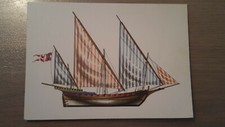 Postkarte Segelschiff Schebecke 17. Jahundert Zeichnung Swoboda ungel_2