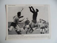 Hamborn 07-Duisburger SpV  19.2.1961 Weitz Jesih Oberliga-West Pressefoto N1190