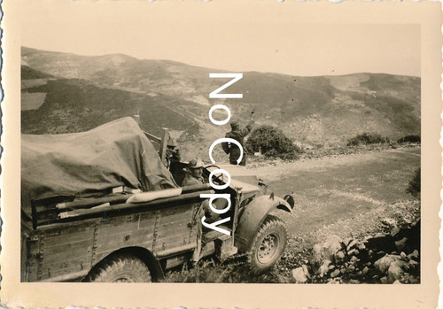 Foto kübelwagen kreta 1941 - kübelwagen,