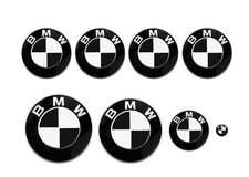 BMW Emblem Ecken Aufkleber