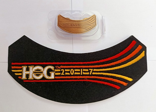 2017 hog aufnäher patch - 2017,