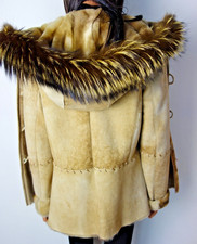 Sahneteil  Lammfelljacke