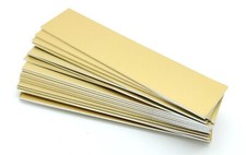 20 Plättchen Aluminium