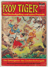 ✪ ROY TIGER #77 Die Gefangenen des Zauberdschungels, Bastei 1970 COMICHEFT Z3