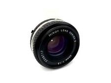 Nikon 50mm 1:1.8 Objektiv Lens Series E Pancake Ai-S Lens Porträt (Nikon F)