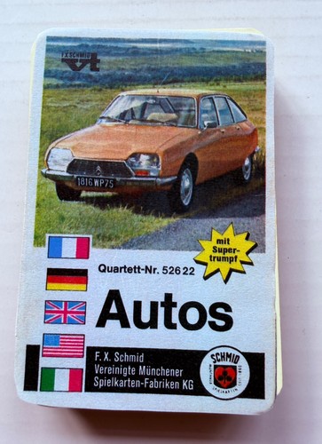Quartett autos schmid 52622 - quartett,