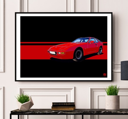 Porsche 944 druck - porsche,