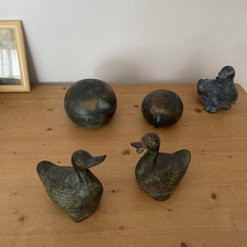 2 Keramikenten Enten  Gilde? Einzugs Geschenk Geburtstag Mitbringsel