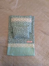 Puppenbettwäsche Puppendecke Puppenwagen Bettwäsche Blau Decke Kissen Geschenk