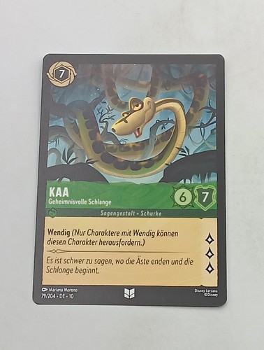 Disney lorcana tcg - tcg, einzelkarte
