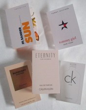 5 Damen Duftproben Parfümproben Jil Sander Burberry Hilfiger CK NEU!