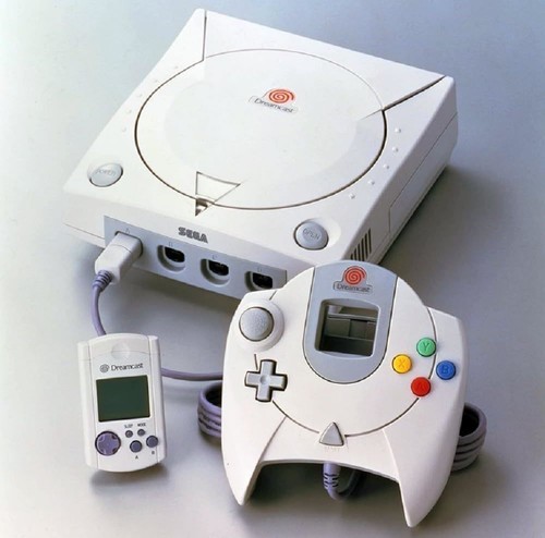 Sega dreamcast konsole - sega,
