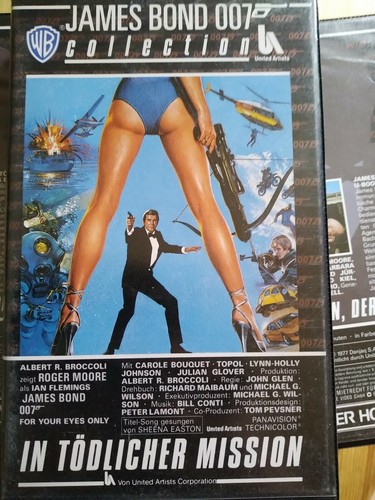 Vhs rarität james bond 007 - bond,