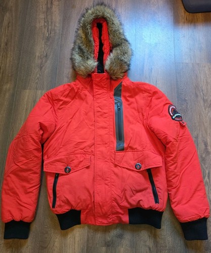 Superdry winter jacke mit fell - superdry,