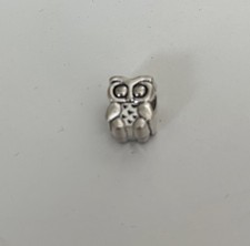 Charm Anhänger für Pandora Armband Farbe Silber  „Eule“ ? Collection