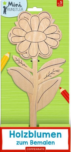 Holzblumen zum bemalen - zum,