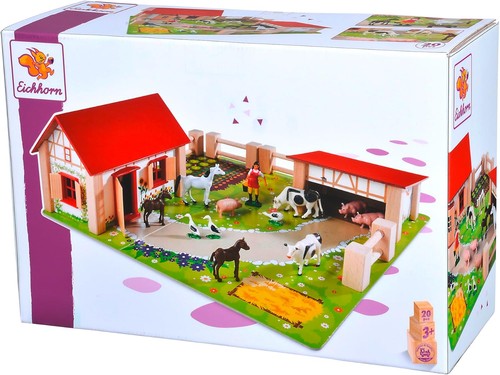 Eichhorn bauernhof spielset - bauernhof,