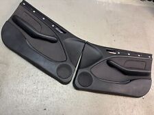 BMW e46 Limousine Touring Türpappen Türverkleidungen schwarz Stoff Vorne L+R