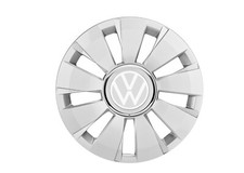 Original VW UP Radkappen Radzierblenden Silber Satz 14 Zoll 4 Stk 1S0071454B YEH