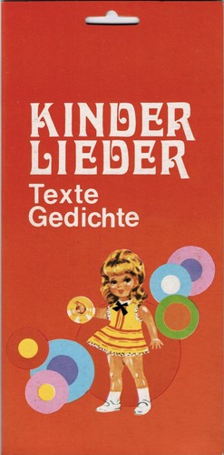 Bunte mini schallplatten - 8,