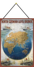 Blechschild 20x30 historisches