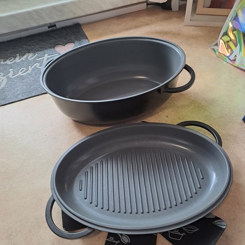 Bräter grillpfanne set - &, oval