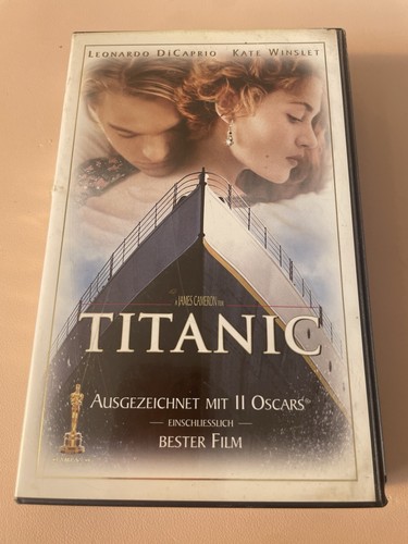 Titanic vhs - titanic,,