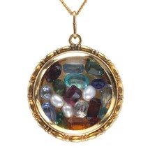 Amulett medaillon anhänger - medaillon,