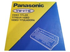 Panasonic VW-VT1E Video Titler Fernbedienung für Videobearbeitung