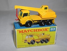 Matchbox 1-75  63C Dodge Crane Truck mint in Box OVP