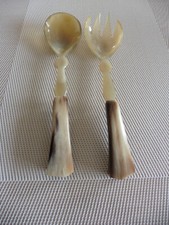 Exklusives Salatbesteck aus