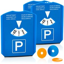 3x Parkscheibe mit Eiskratzer