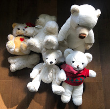 Eisbären Stofftier Konvolut Eisbär Plüschtiere Kuscheltiere