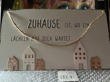 Metall-Sprüche-Schild mit kl