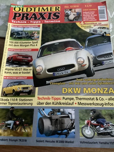 Oldtimer praxis zeitschrift - oldtimer,